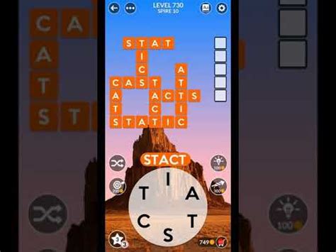 This makes Wordscapes level 3954 an easy challenge in the later levels for most users All Wordscapes answers for Level 3954 Bare including free, mere, peer, and more. . Wordscape 730